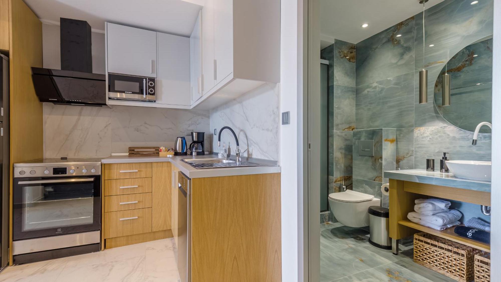 Kima Premium Apartments Pefkochori Eksteriør bilde