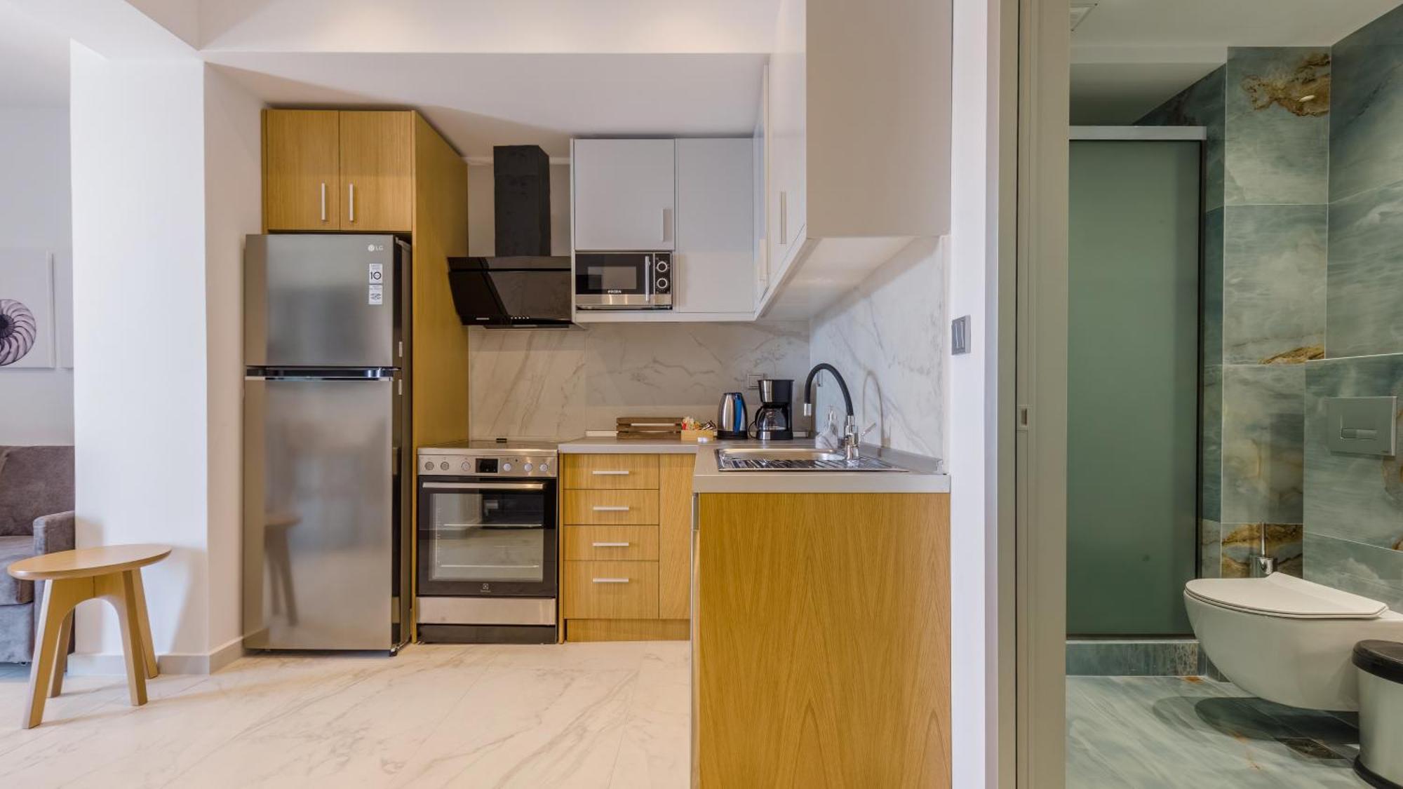 Kima Premium Apartments Pefkochori Eksteriør bilde